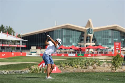 abu dhabi hsbc leaderboard.